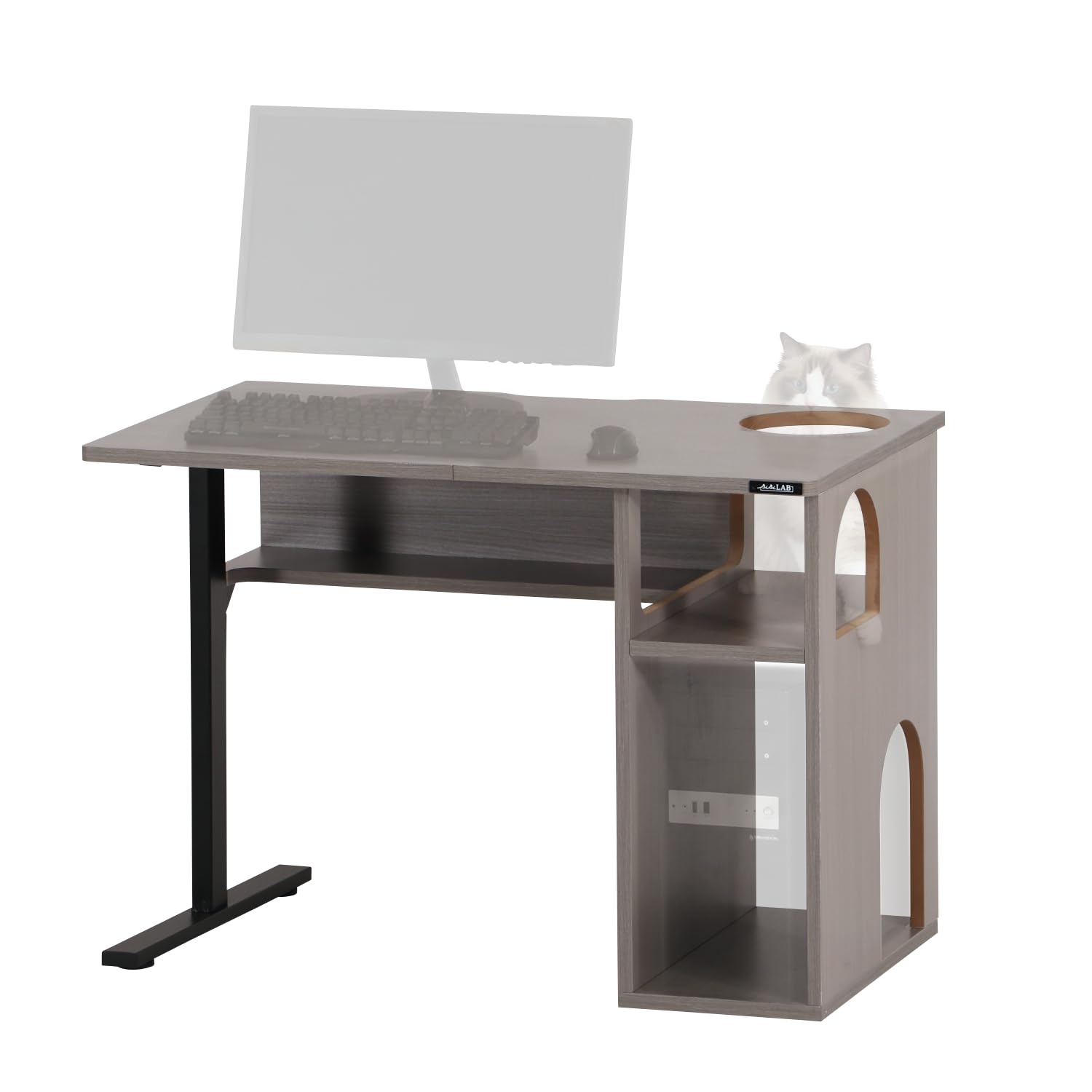 Amazon.co.jp: BIBILAB(ビビラボ) 猫ハウスデスク キャットハウス